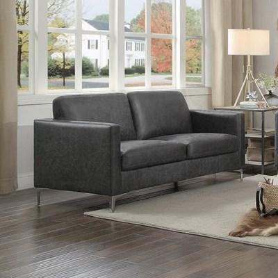 Homelegance Breaux 8235GY-2 Loveseat