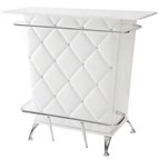 Furniture of America Fuero CM-BT6464WH Bar Table