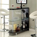 Furniture of America Numbi CM-BT8333-BK Mini Server