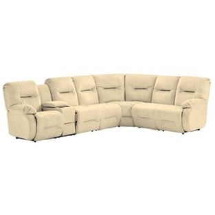 Best Home Furnishings Brinley M700RP Sectional (Sectionals - Power Recline)