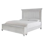 Benchcraft Kanwyn B777B12 California King Panel Bed with Storage Bench