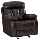 Standard Furniture Peoria 4150991 Glider Recliner - Java