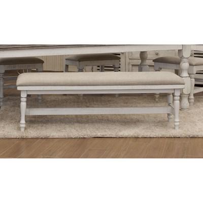 International Furniture Direct Stone IFD4680BEN Bench