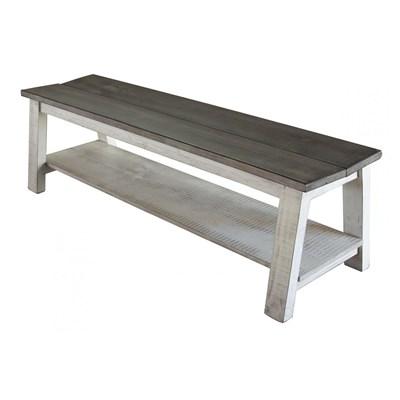 International Furniture Direct Stone IFD469BENCH Bench
