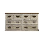 LMT Imports White Washed VSERU-PW-COMMD WHITE Dresser