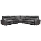 Signature Design by Ashley Samperstone 55203S1 5 pc Power Reclining Sectional
