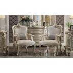 Acme Furniture Picardy 56883 Chair with Pillow (Lf Leaf)