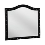 Coaster Furniture Deanna 206104 Upholstered Dresser Mirror - Black
