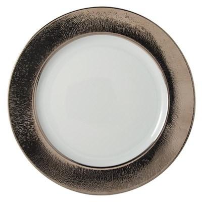Bernardaud Dune Platinum Service Plate (Charger / Service - Charger Plates)