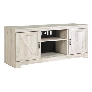 Signature Design by Ashley Bellaby W331-68 Large TV Stand with Fireplace Option (TV Stands - Media Consoles and Credenzas)