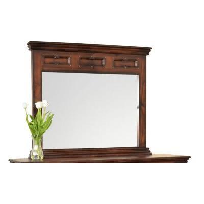 Horizon Home Furniture Mandalay H4505-320-BRN Dresser Mirror - Brown