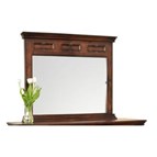 Horizon Home Furniture Mandalay H4505-320-BRN Dresser Mirror - Brown