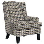 Best Home Furnishings Amelia 0190AB Wingback Accent Chair - Ocean