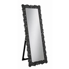 Coaster Furniture Mckay 961422 24 x 63 Inch Acrylic Frame Standing Mirror - Smokey Grey