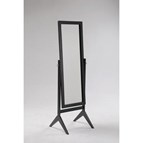 Crown Mark Rectangular Cheval 2066-BK Mirror
