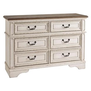 Signature Design by Ashley Realyn B743-21 Dresser (Kids Dressers - 6 Drawers)