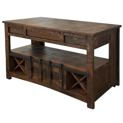 International Furniture Direct Mezcal IFD5670KSL Kitchen Island