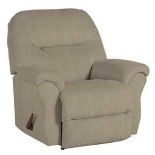 Best Home Furnishings Bodie 8NW14 Space Saver Recliner - Platinum (Recliners - Manual)