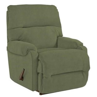 Best Home Furnishings Cannes 9AW09 Swivel Rocker Recliner - Fennel (Recliners - Manual)