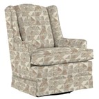 Best Home Furnishings Natasha 7147 Swivel Glider Chair - Almond