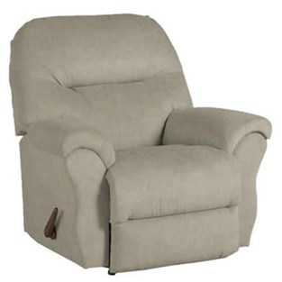 Best Home Furnishings Bodie 8NP17LU Power Rocker Recliner - Elephant (Recliners - Power)