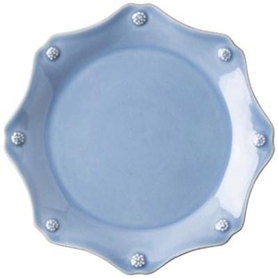 Juliska Berry & Thread Chambray Scallop Dessert/Salad Plate (Plates - Salad)