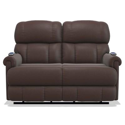 La-Z-Boy Pinnacle Power Wall Reclining Loveseat w/ Headrest & Lumbar - Espresso
