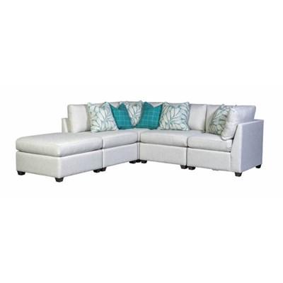 Mayo Furniture 1920F 5 pc Sectional - Hanson Waterfall