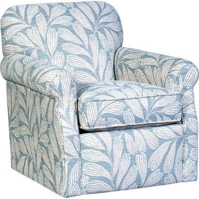 Mayo Furniture 1313F42 Swivel Chair - Tickety Boo Vapor
