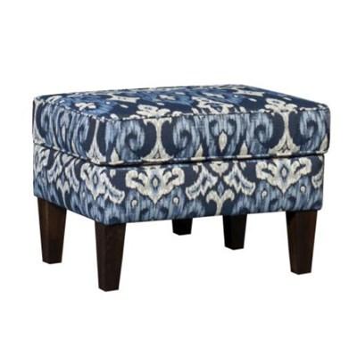 Mayo Furniture 8840F50 Ottoman - Makatea Indigo