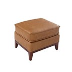 Leather Italia USA Newport 6394 Ottoman - Camel
