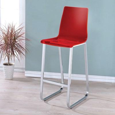 Furniture of America Xena CM3990RD-BC-2PK Bar Chair