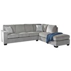 Signature Design by Ashley Altari 87214S3 2 pc Sleeper Sectional with Chaise