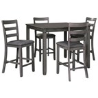 Signature Design by Ashley Bridson D383-223 Square Counter Table Set