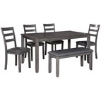 Signature Design by Ashley Bridson D383-325 Rectangular Dining Room Table Set