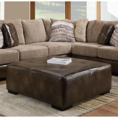 Albany Industries 782-32-GENS-31514 Ottoman - Wesley Toast