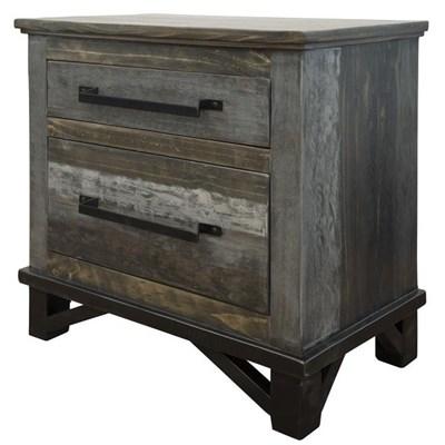 International Furniture Direct Loft Brown IFD6441NTS Nightstand