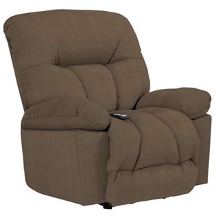Best Home Furnishings Retreat 8NP04 Power Space Saver Recliner - Java (Recliners - Power)