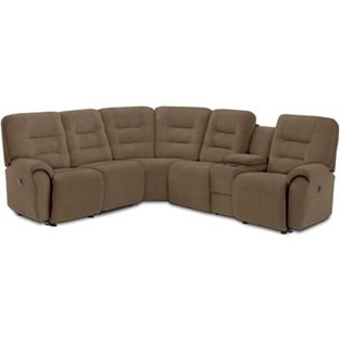 Best Home Furnishings Unity M730RP4L Power Reclining Sectional - Java (Sectionals - Power Recline)