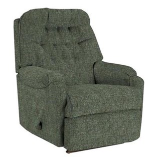Best Home Furnishings Sondra 1AW24 Space Saver Recliner - Charcoal (Recliners - Manual)