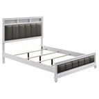 Coaster Furniture Barzini 205891Q Wood Queen Panel Bed - White