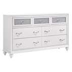 Coaster Furniture Barzini 205893 7-Drawer Dresser - White
