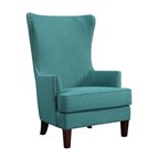 Elements International Kori Accent Chair - Heirloom Teal