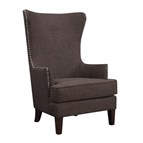 Elements International Kori Accent Chair - Chocolate