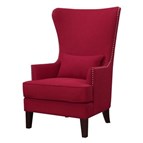 Elements International Kori Accent Chair - Berry