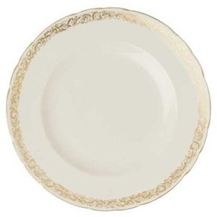 Royal Crown Derby Aves - Gold Narrow Border Band Dinner Plate (Plates - Dinner)