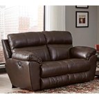 Catnapper Costa 64072 Power Reclining Loveseat - Chocolate