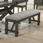 New Classic Furniture Gulliver D1902-25 Dining Bench - Rustic Brown