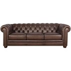 Amax Leather Kennedy 9818-30-5851 Sofa - Concord Walnut
