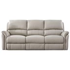 Amax Leather Tyler 6829-30P-2515 Power Reclining Sofa - Berdford Ice